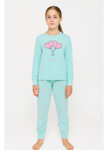 Pretty Baby girls' long-sleeved pyjamas with long trousers, model 64811