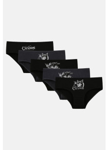 Donella girls' briefs 5 pack, model 5071PB6