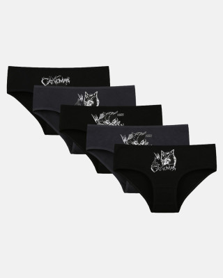 Donella Girls' Briefs 5 Pack 5071PB6