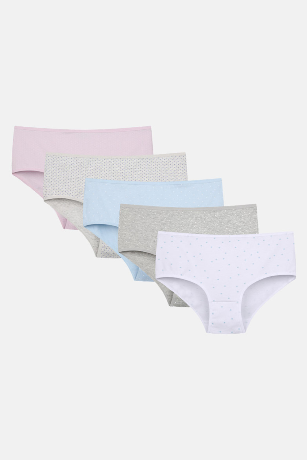 Donella women's plus size briefs 5 pack, model 258103