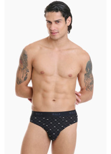 WALK men's black bamboo briefs