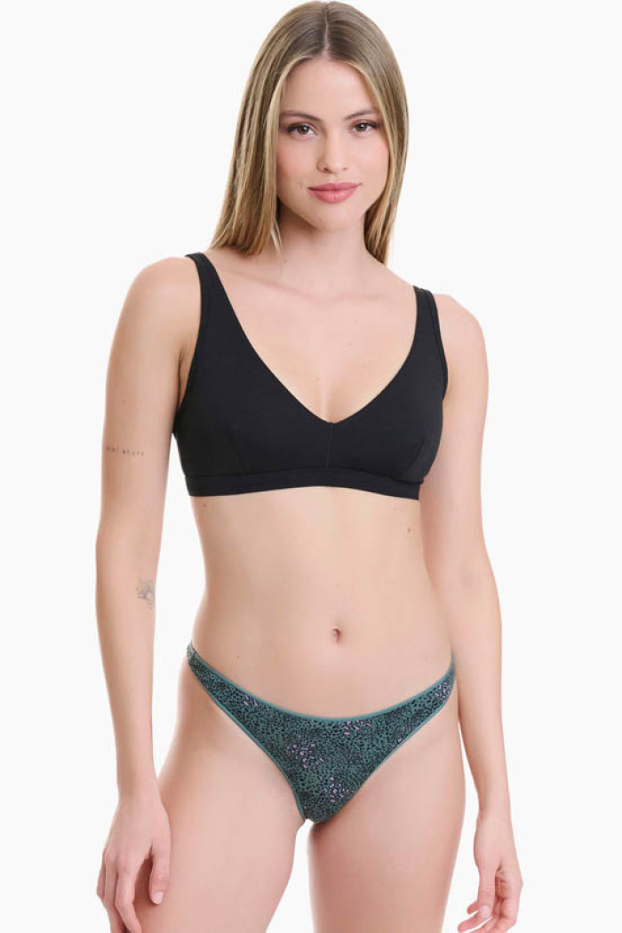 WALK printed bamboo tanga underwear 2 pack