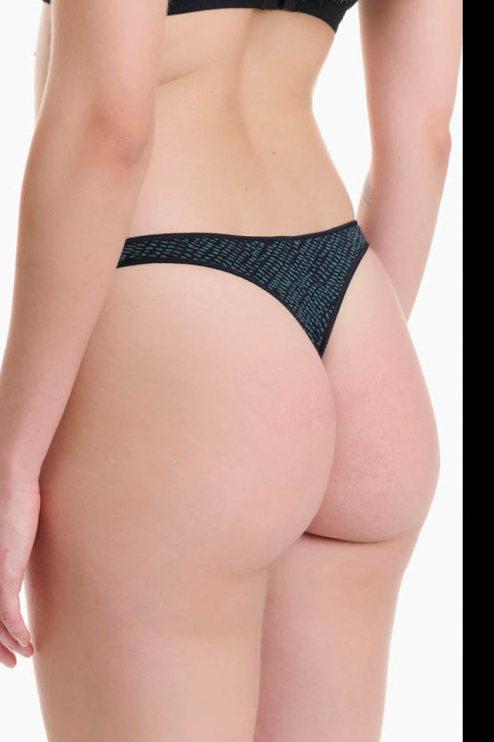 WALK printed bamboo tanga underwear 2 pack