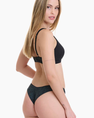 WALK Bamboo Brazilian Rio Briefs 2-Pack W2018-40_MULTI