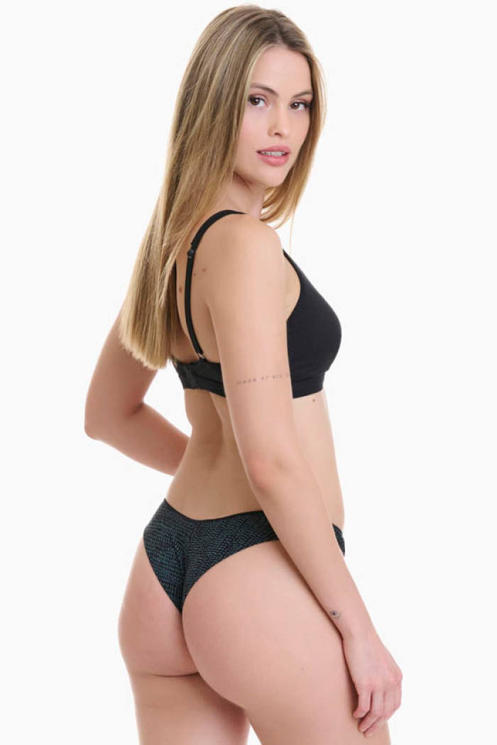 WALK Bamboo Brazilian Rio Briefs 2-Pack W2018-40_MULTI