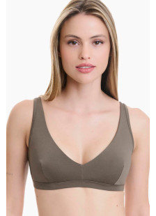 WALK Bamboo triangle bra with adjustable straps