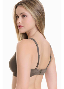 WALK Bamboo triangle bra with adjustable straps