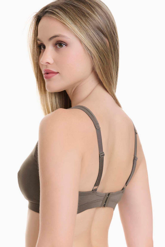 WALK Bamboo triangle bra with adjustable straps