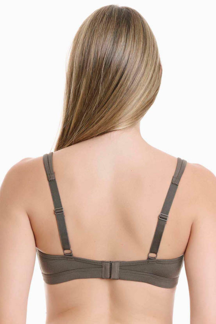 WALK Bamboo triangle bra with adjustable straps