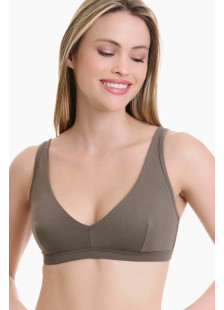 WALK Bamboo triangle bra with adjustable straps