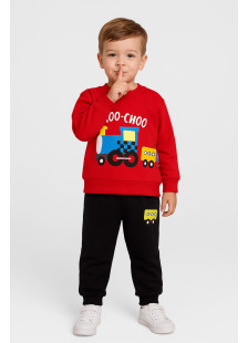 TRAX boys' sweatshirt set with long-sleeved top and sweatpants