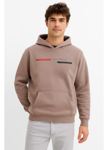 Cotton4all men’s beige hooded sweatshirt 26-326