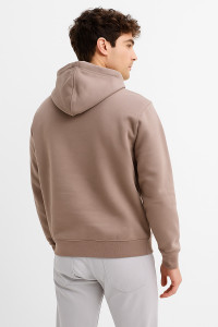 Cotton4all men’s beige hooded sweatshirt 26-326