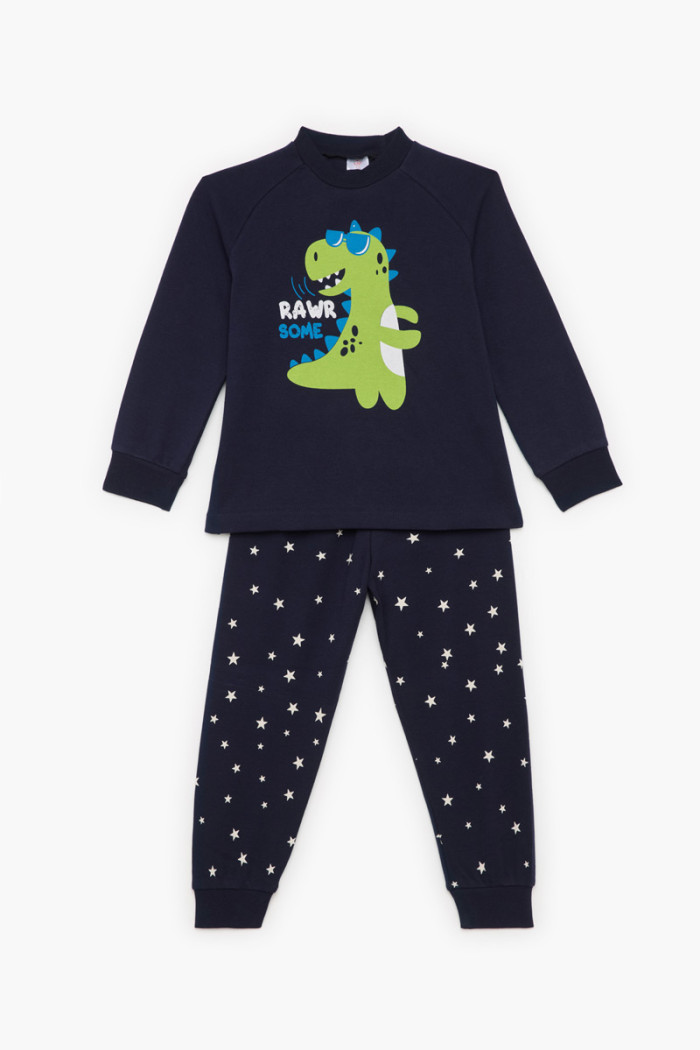 Boys' PRETTY BABY Pyjamas Navy Blue 68213-2
