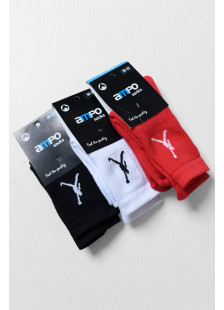 AMPO kids' basketball sports socks 3-pack AM-327