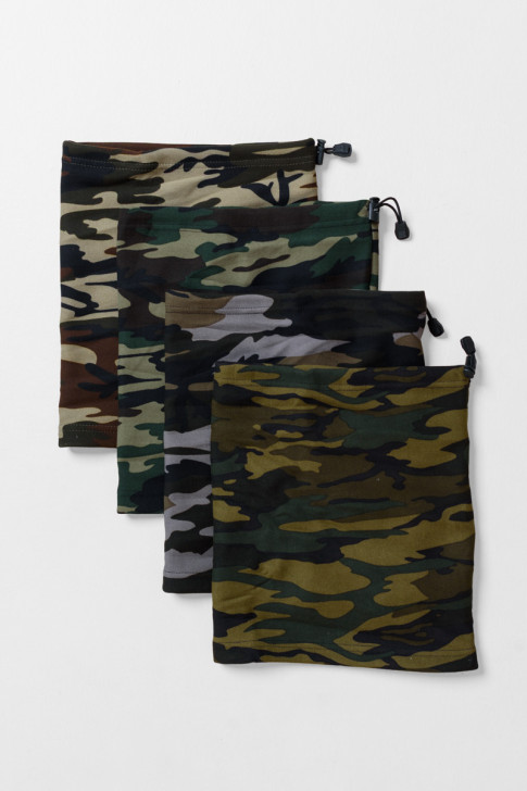 SUPER Q&Y Camouflage Neck Warmer QY12-WB3-17