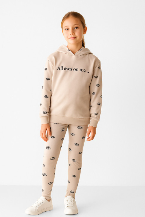 TRAX Girls' Autumn Set Beige 46618