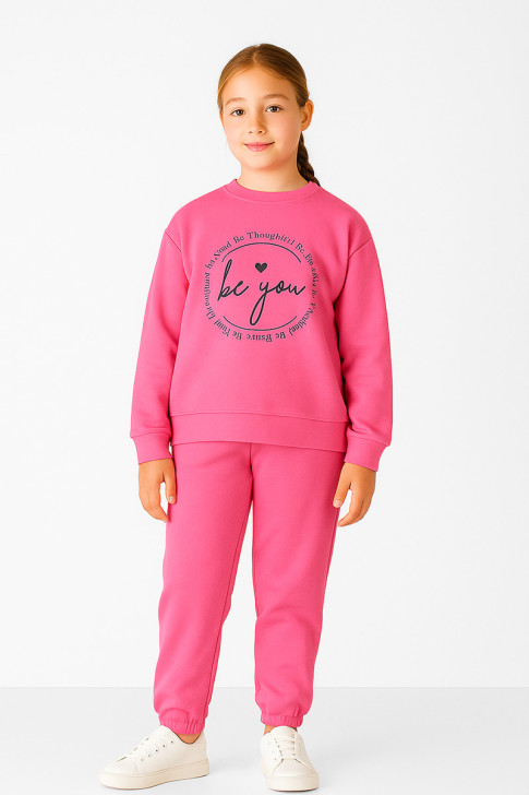 TRAX Girls' Winter Tracksuit Set Fuchsia 46683