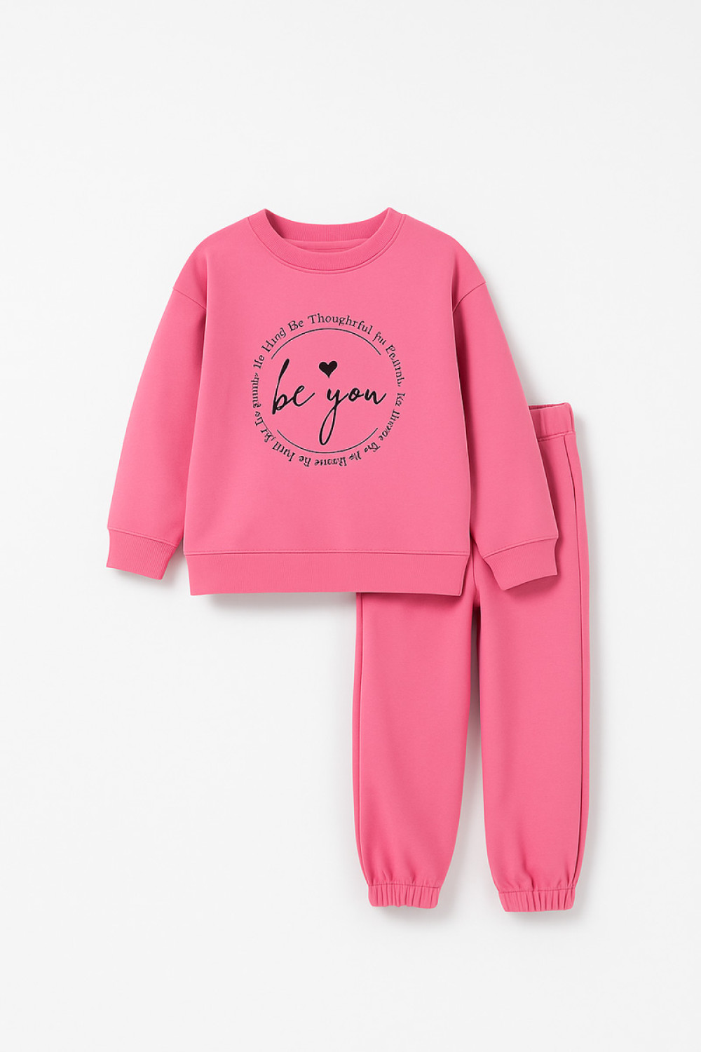 TRAX girls' fuchsia winter tracksuit set