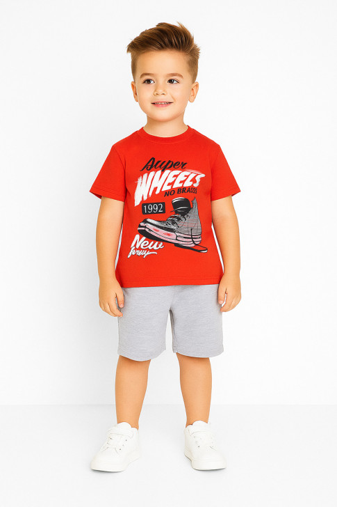 TRAX Boys' Summer Set Red 47462