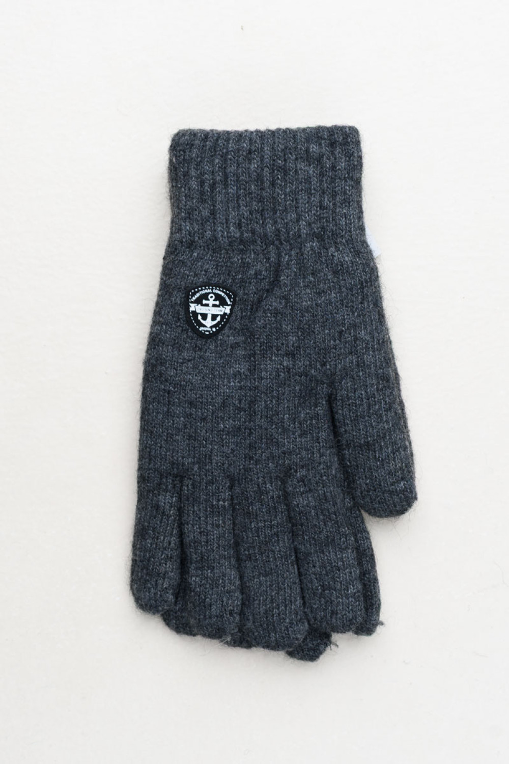 Grob gestrickte Herren-Handschuhe von SUPER Q&Y mit Pelzfutter