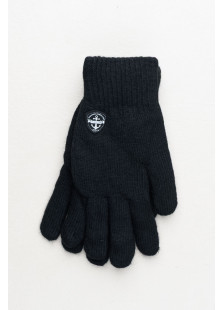 Grob gestrickte Herren-Handschuhe von SUPER Q&Y mit Pelzfutter