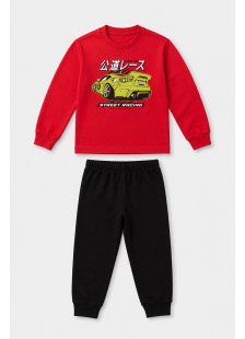 Pretty Baby boys' pyjamas with printed long-sleeved top and long trousers