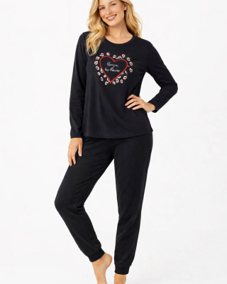 CHERRY Leopard Women's Winter Pyjamas CH-2506