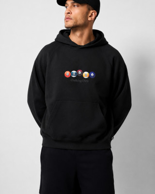 Cotton4all Men's Hooded Sweatshirt 26-324 – Black