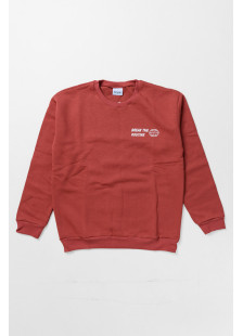 Orange TRAX teen crew-neck sweatshirt