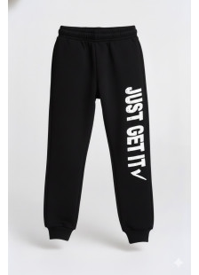 TRAX boys' black lightweight sweatpants 47365-4