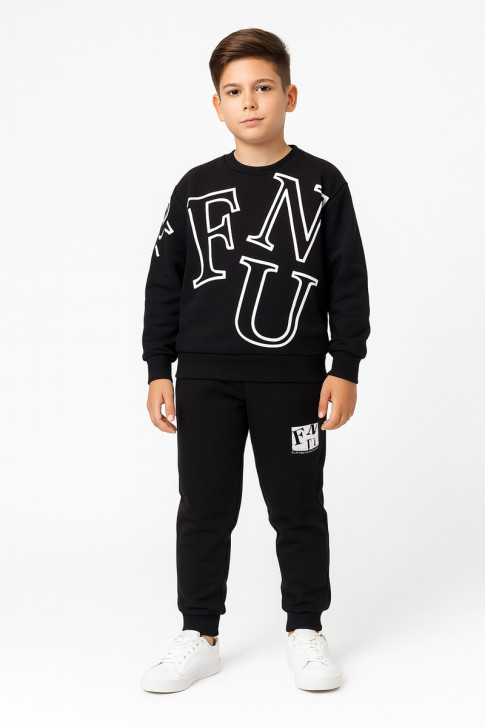 TRAX Boys' Winter Tracksuit Set 48839-2 Black