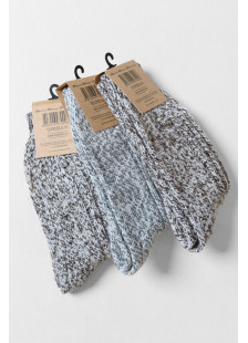 LA DIVA Soft and Warm Stricksocken 319509-3-3 3er-Pack Combo 3