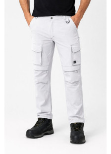 AXON white work trousers TOP 50-501-1-WH