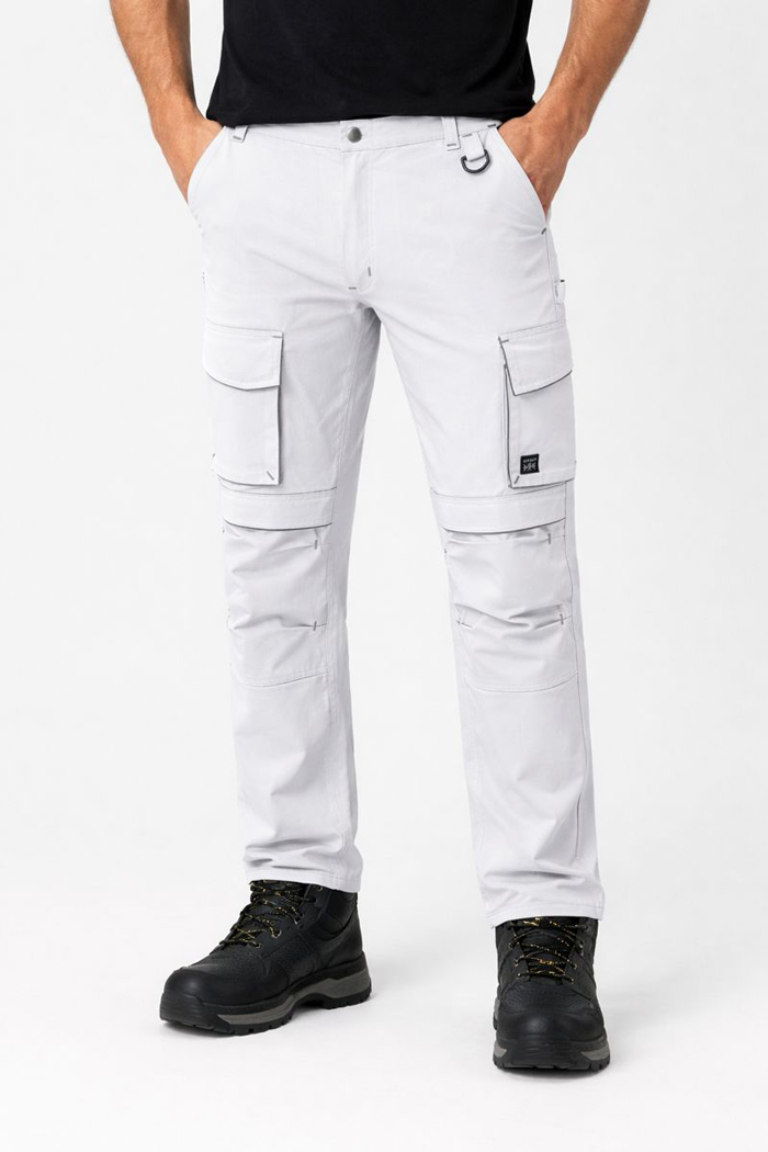 AXON white work trousers TOP 50-501-1-WH