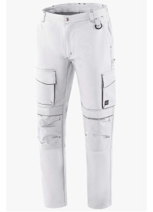 AXON white work trousers TOP 50-501-1-WH