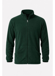 BODY MOVE men's dark green fleece jacket 575-DARKGREEN