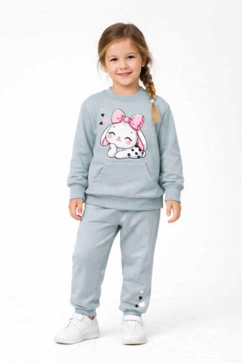 TRAX Girls’ Winter Tracksuit Set Aqua 48726-2
