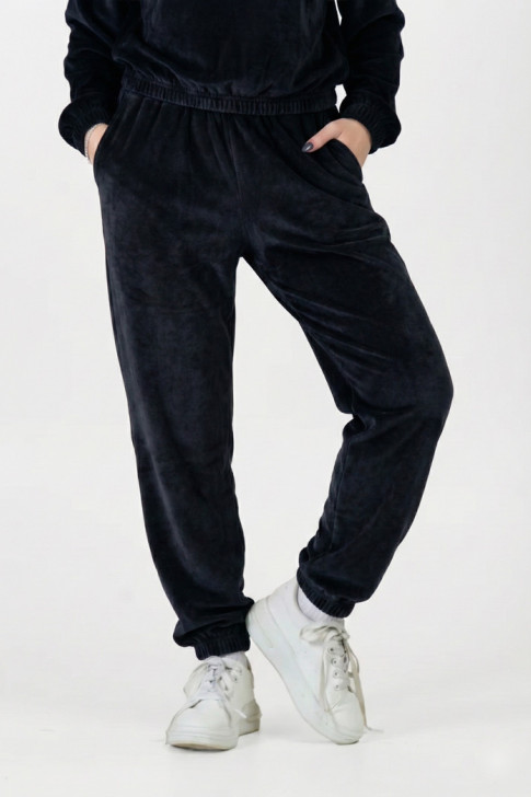 TRAX Women’s Velvet Sweatpants 46401-2 – Black