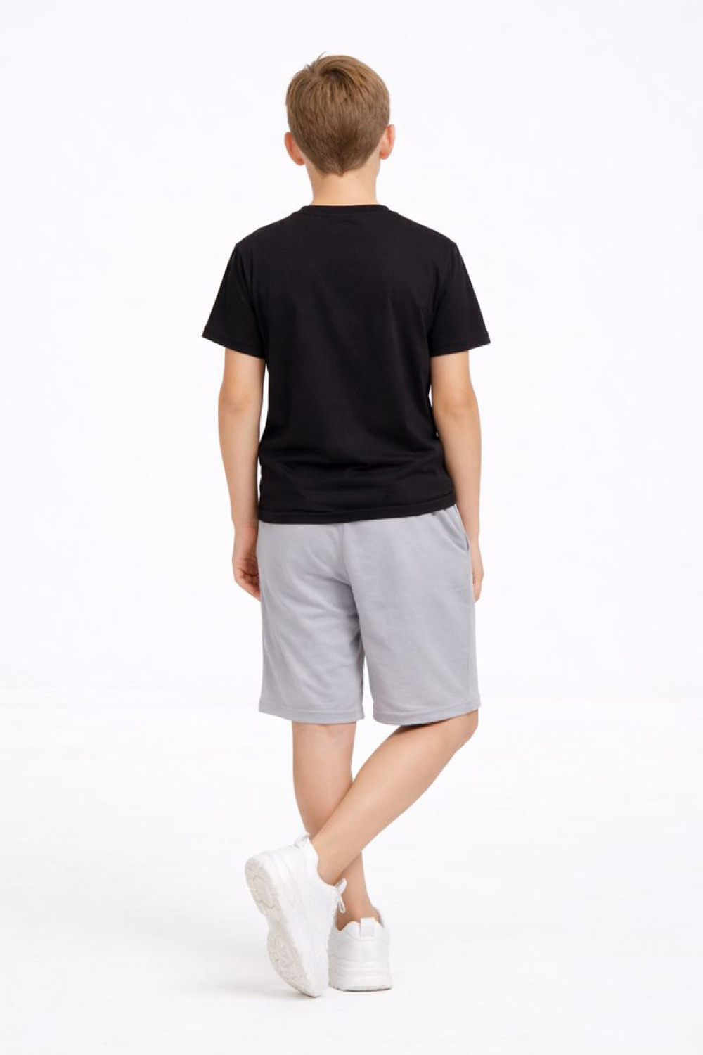 TRAX black boys' summer set with T-shirt and shorts 49317