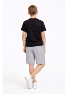 TRAX black boys' summer set with T-shirt and shorts 49317