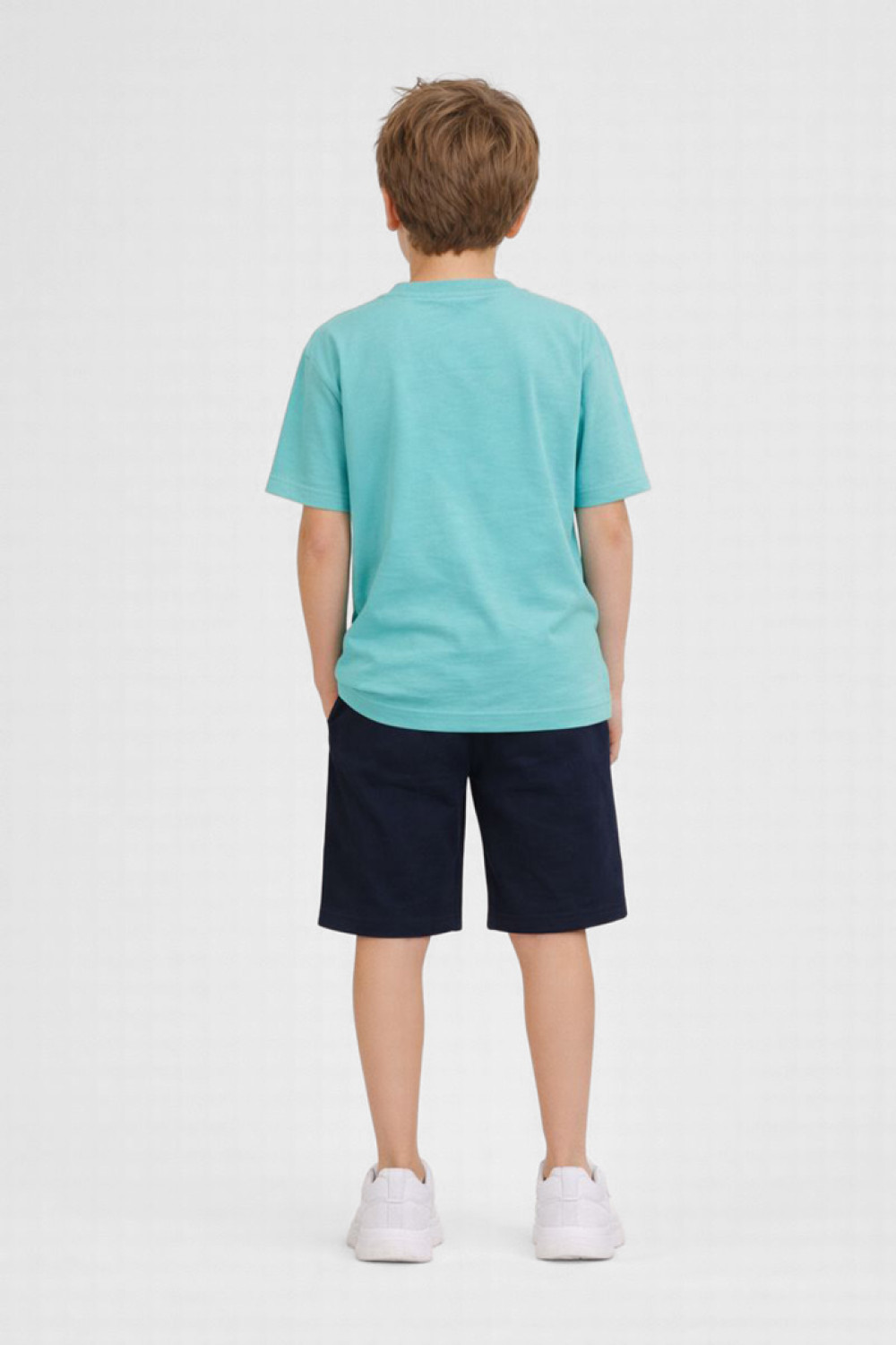 Mint TRAX boys' summer set with short-sleeved T-shirt and Bermuda shorts