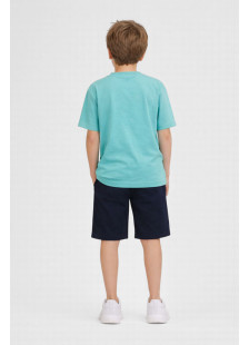 Mint TRAX boys' summer set with short-sleeved T-shirt and Bermuda shorts