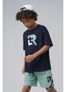 TRAX boys’ navy summer set 49346-2
