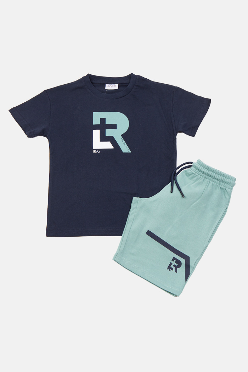 TRAX boys’ navy summer set 49346-2