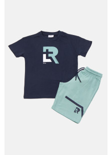 TRAX boys’ navy summer set 49346-2