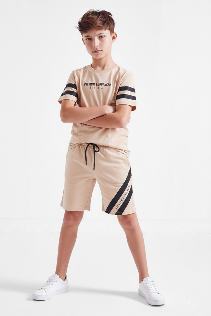 TRAX boys’ beige summer set 49340