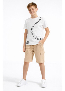 TRAX boys’ ecru summer set 49335