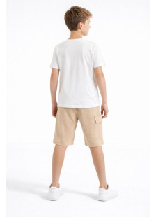 TRAX boys’ ecru summer set 49335
