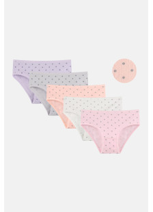 Donella Mädchen-Baumwollslips im 5er-Pack 412701